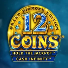 12 Coins Grand Diamond Edition game by Wazdan – logo hosted on NeonVegas Casino