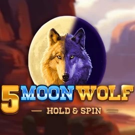 5 Moon Wolf logo – Slots by Apparat Gaming at NeonVegas Casino