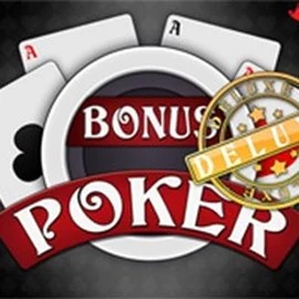 Bonus Poker Deluxe - 3 Hands slot logo by RTG (Reel Time Gaming) at NeonVegas Casino