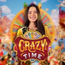 Play the Crazy Time slot by Evolution on NeonVegas Casino