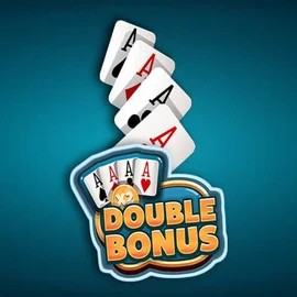 Official Poker logo: Double Double Bonus by Red Rake Gaming at NeonVegas Casino