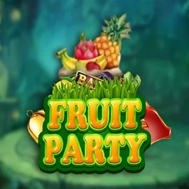 Fruit Party slot logo by Top Trend Gaming at NeonVegas Casino
