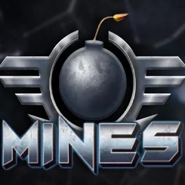 Mines logo by Turbo Games NeonVegas Casino