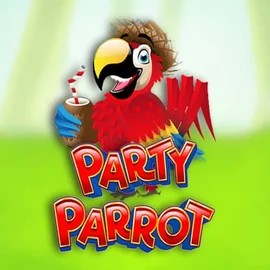 Official Slots logo: Party Parrot by Rival at NeonVegas Casino
