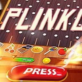 Plinko slot logo by BGAMING at NeonVegas Casino