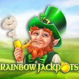 Rainbow Jackpots slot visual from Red Tiger Gaming available on neonvegascasino.eu