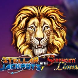 Enjoy Stellar Jackpots with Serengeti Lions by Lightning Box Game – logo hosted on neonvegascasino.eu