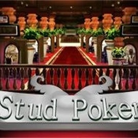 Stud Poker 3D slot logo by iSoftBet at NeonVegas Casino