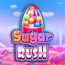 Sugar Rush logo by Pragmatic Play NeonVegas Casino