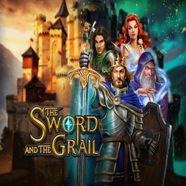 The Sword and the Grail logo by Play'n GO NeonVegas Casino