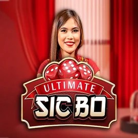 Ultimate Sic Bo slot logo by Ezugi at NeonVegas Casino